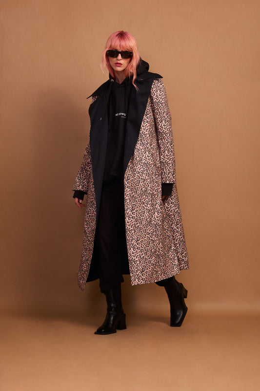 MICHEL DOUBLE FACED TRENCH COAT