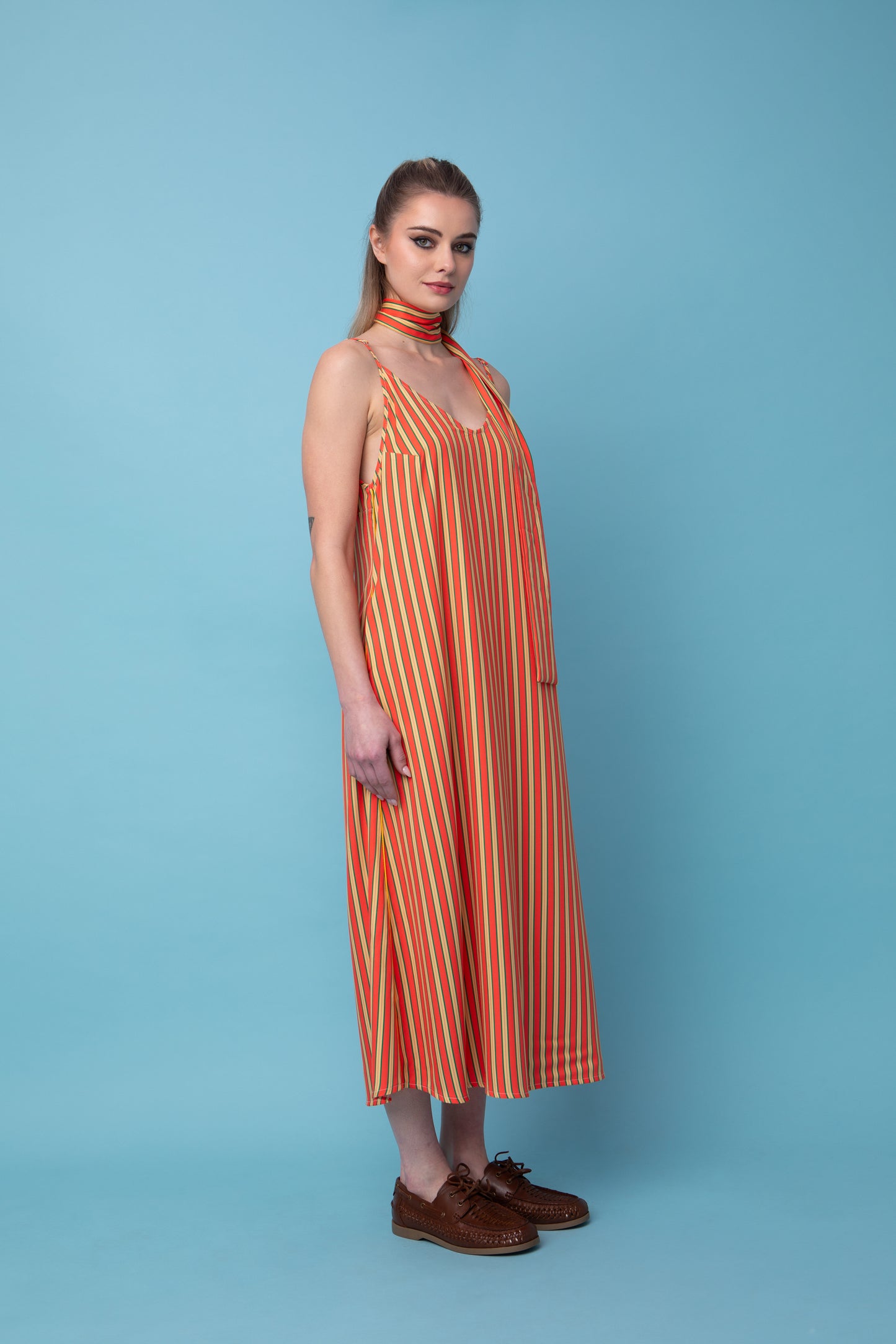 LYA STRIPES DRESS