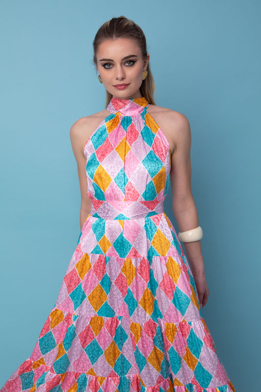 ALICE DRESS RHOMBUS