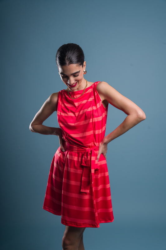 CORALIA STRIPES DRESS