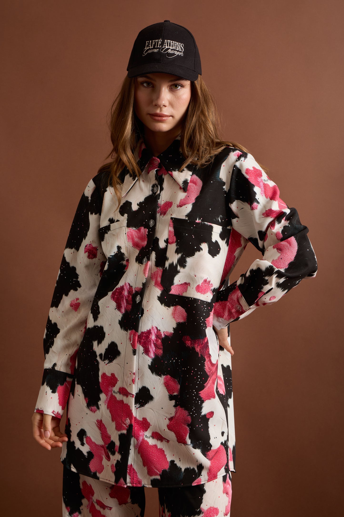 COW SHIRTDRESS