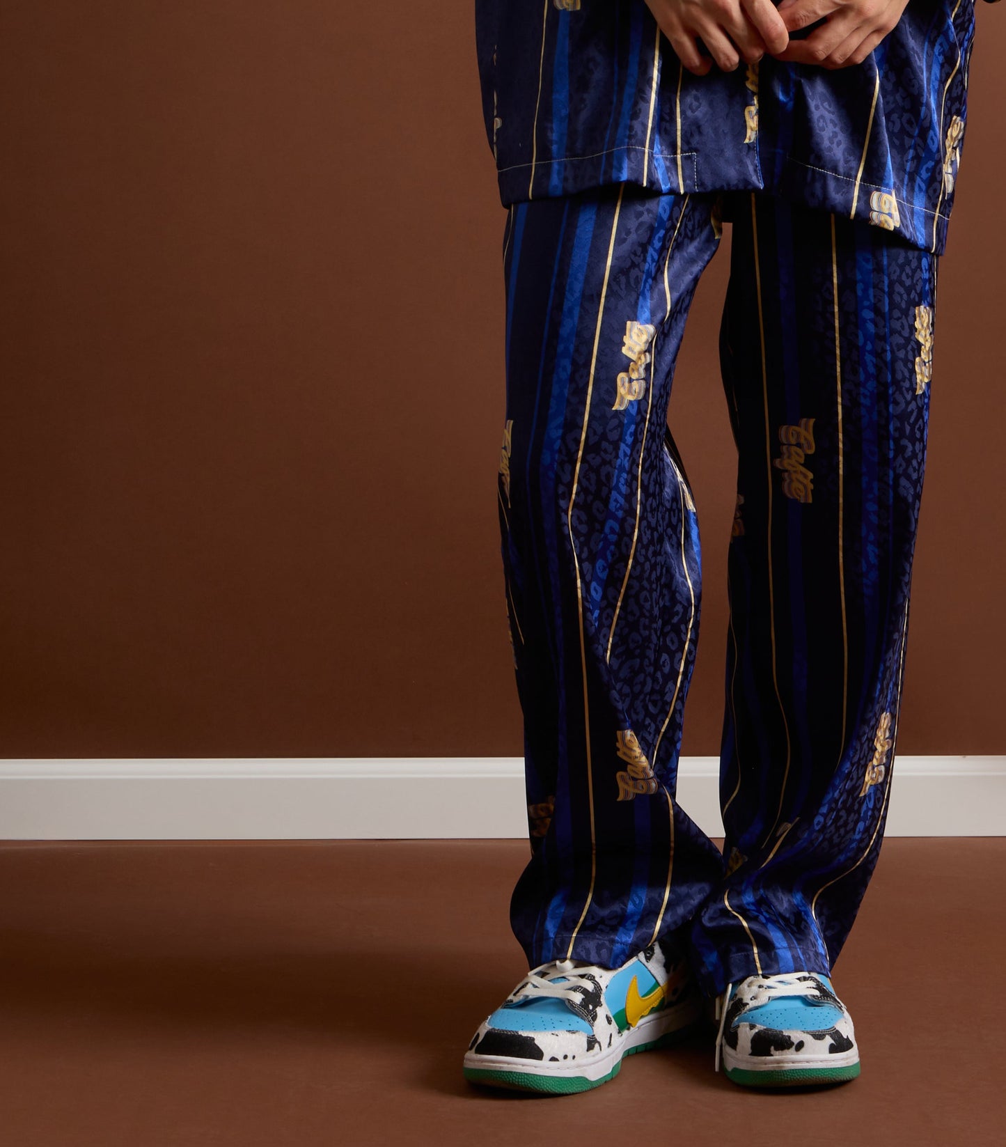 ELECTRA SATIN TROUSERS