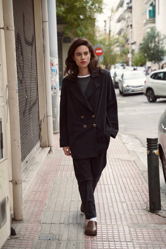 DORIS BLACK BLAZER