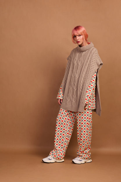 IVY KNITTED CAPE