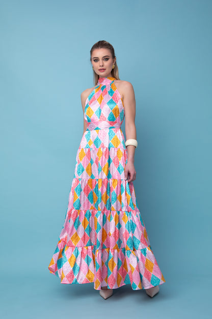 ALICE DRESS RHOMBUS