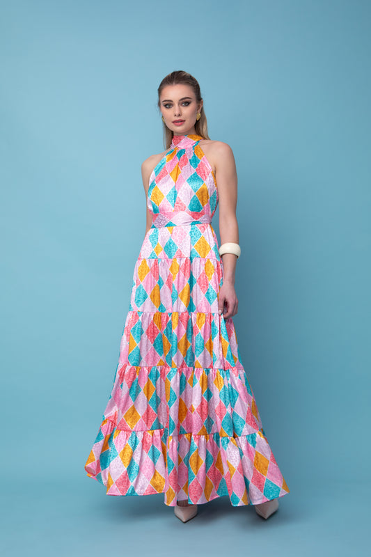 ALICE DRESS RHOMBUS