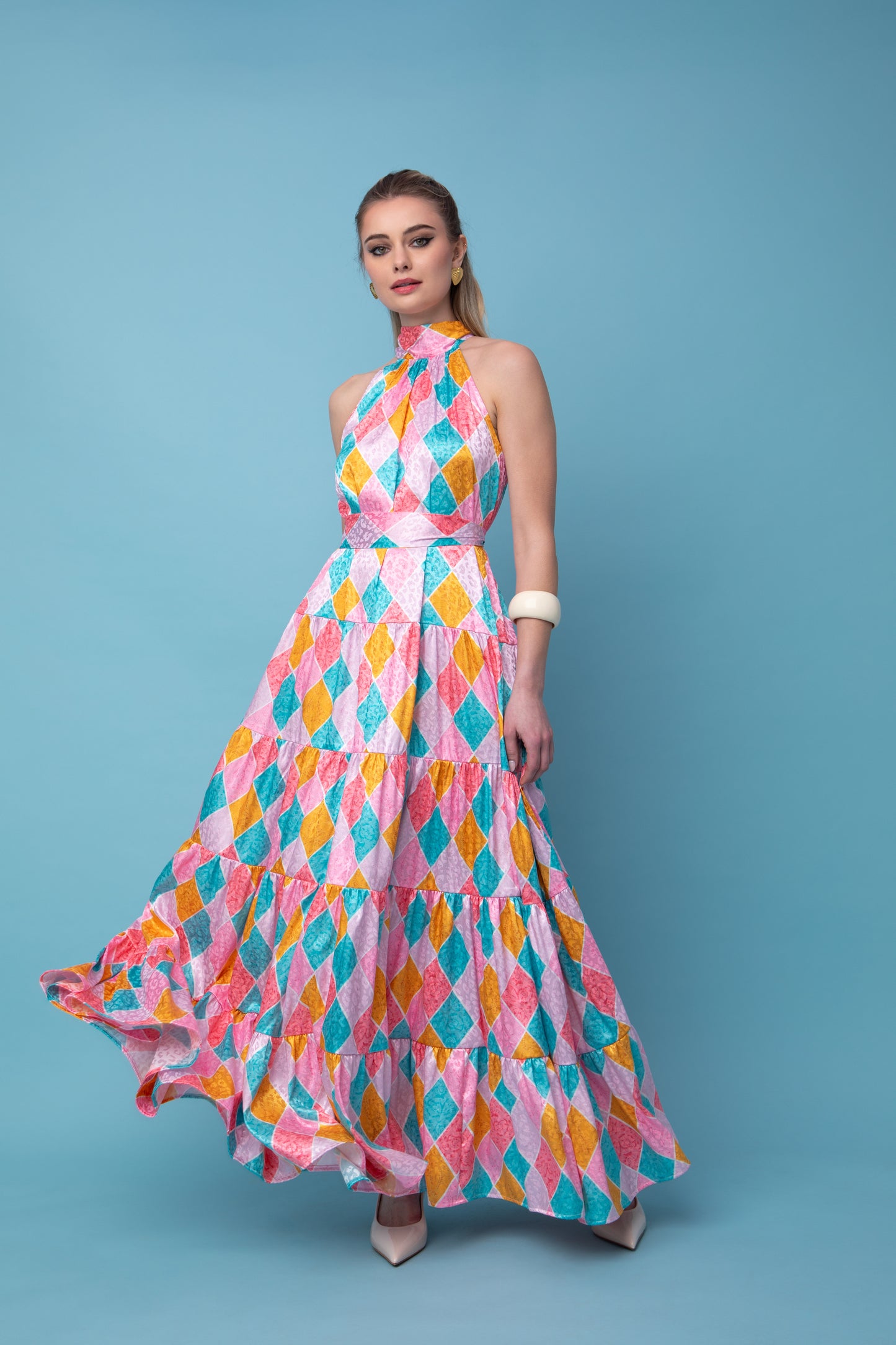 ALICE DRESS RHOMBUS