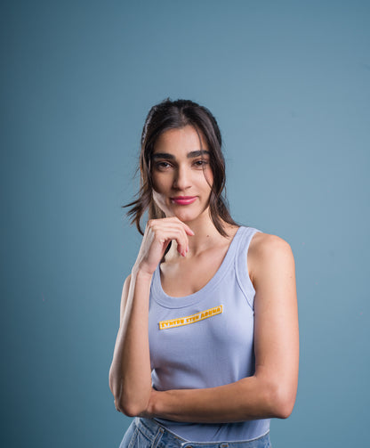 ANNIE BABY BLUE TANK TOP