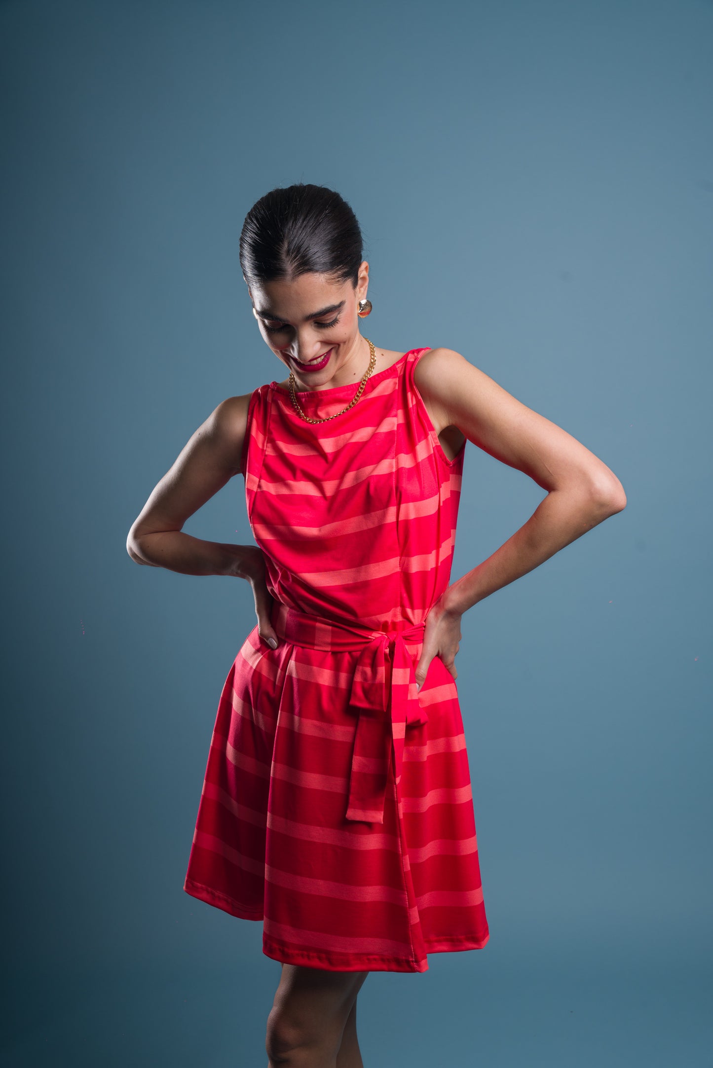 CORALIA STRIPES DRESS
