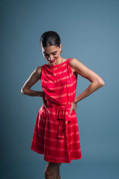 CORALIA STRIPES DRESS