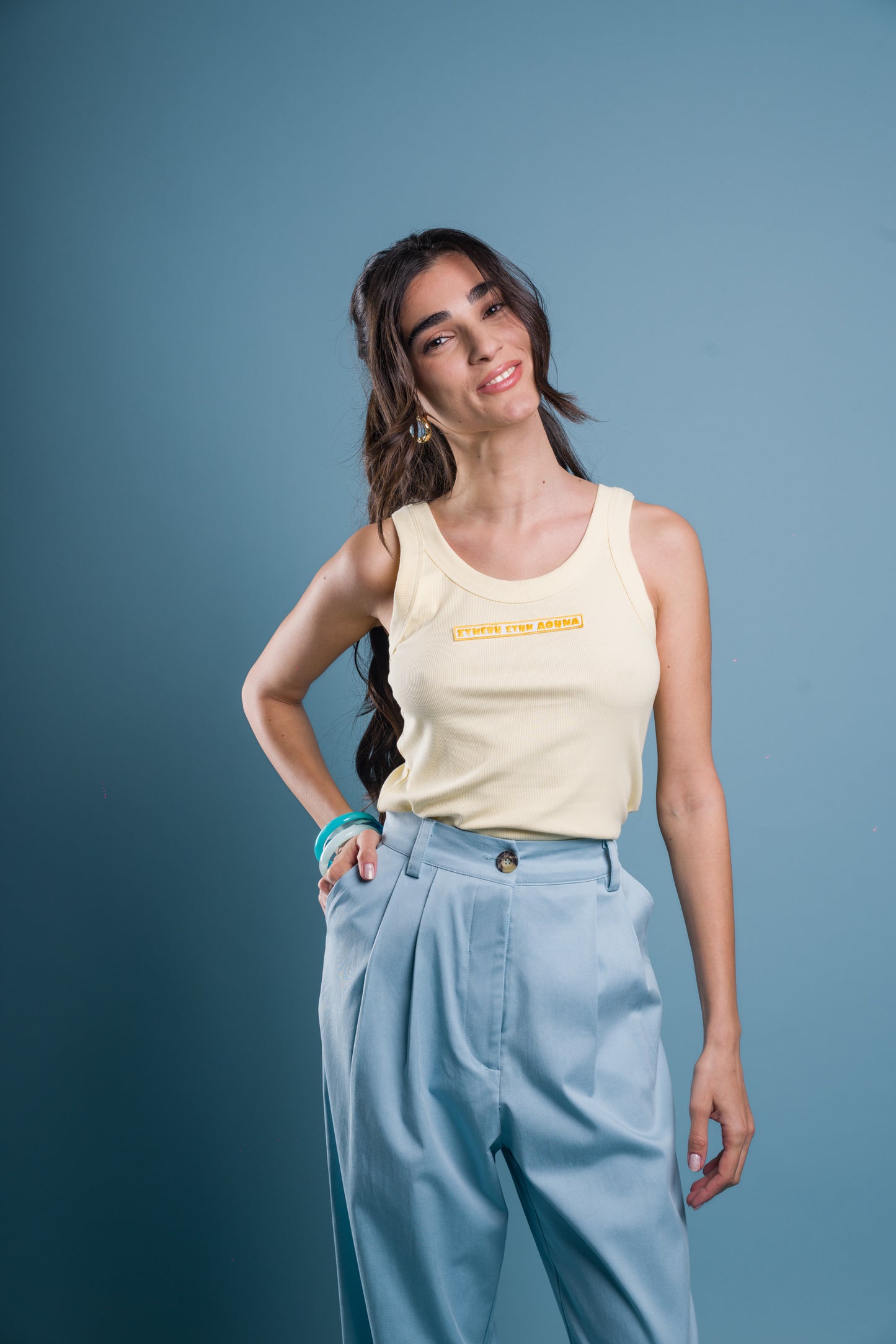 ANNIE BANANA TANK TOP