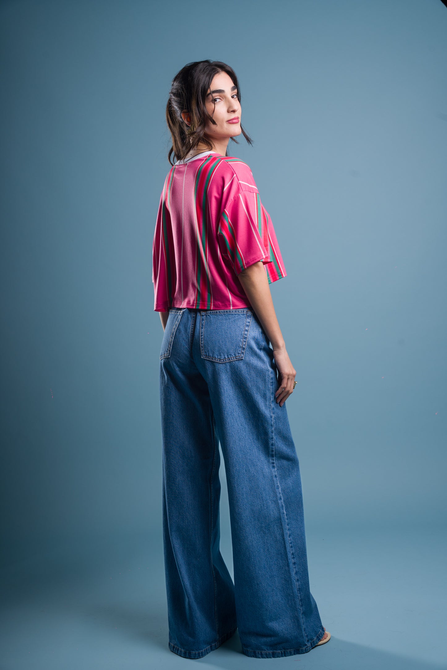 MAGENTA CROP TOP