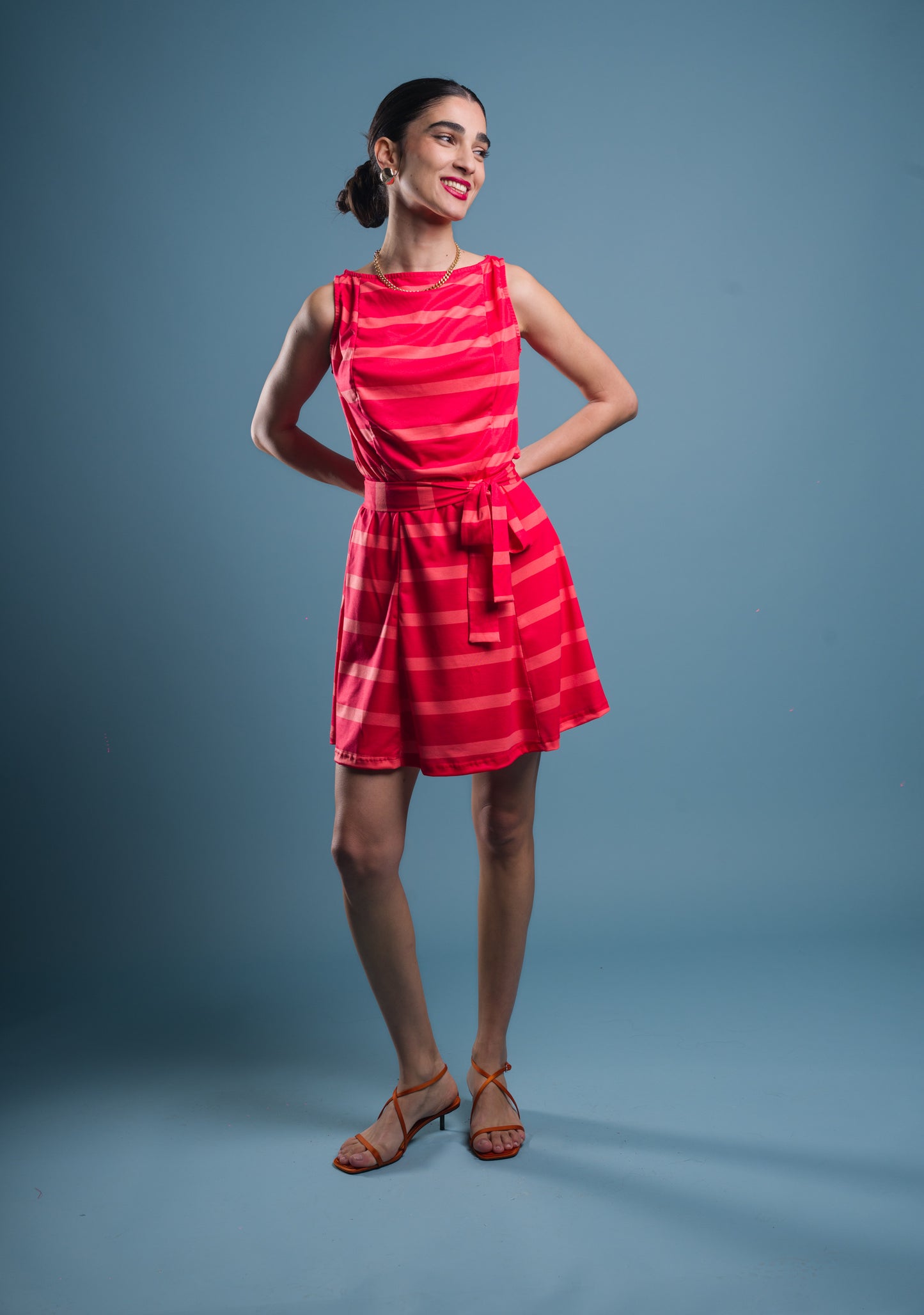 CORALIA STRIPES DRESS