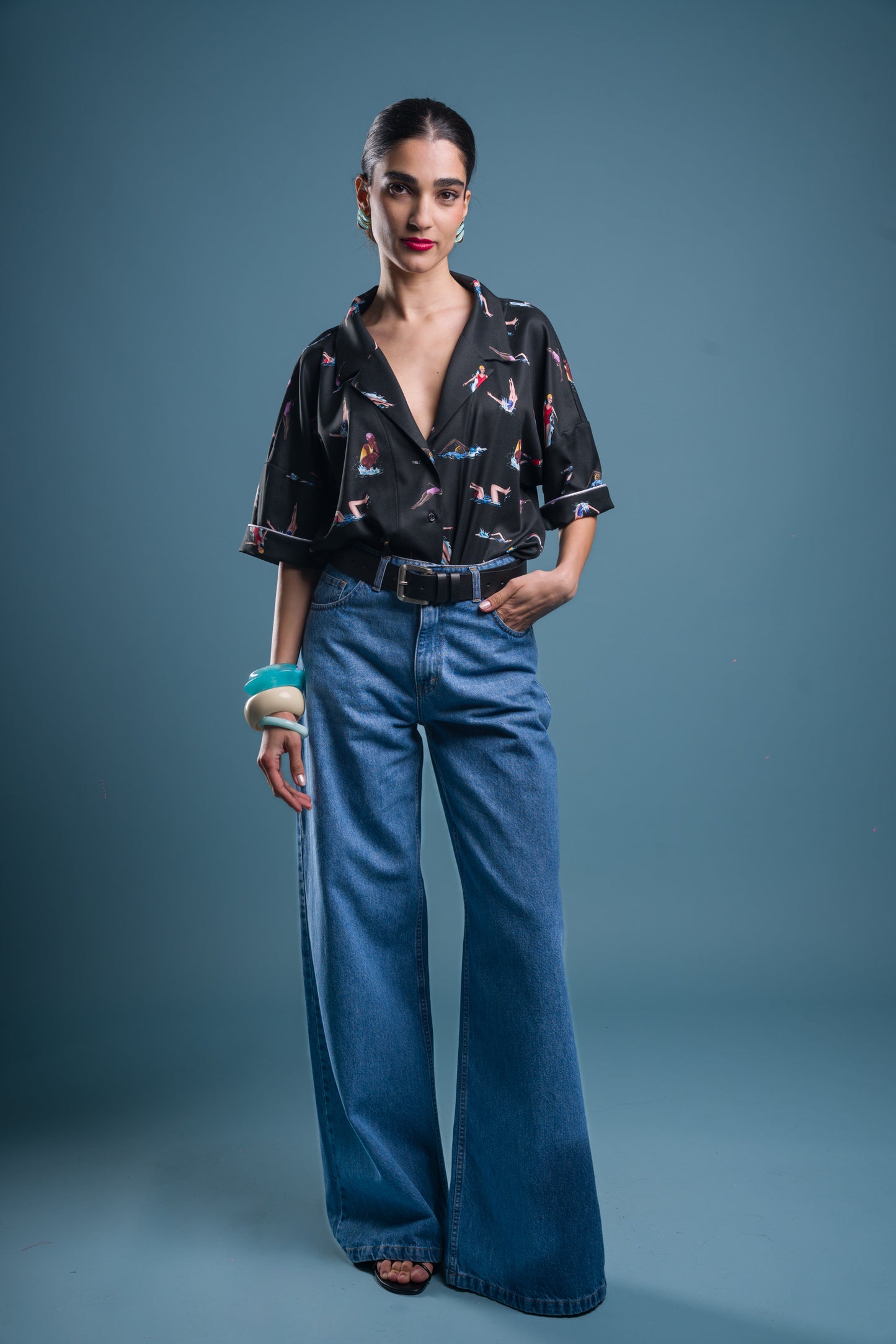 LORY WIDE LEG JEANS