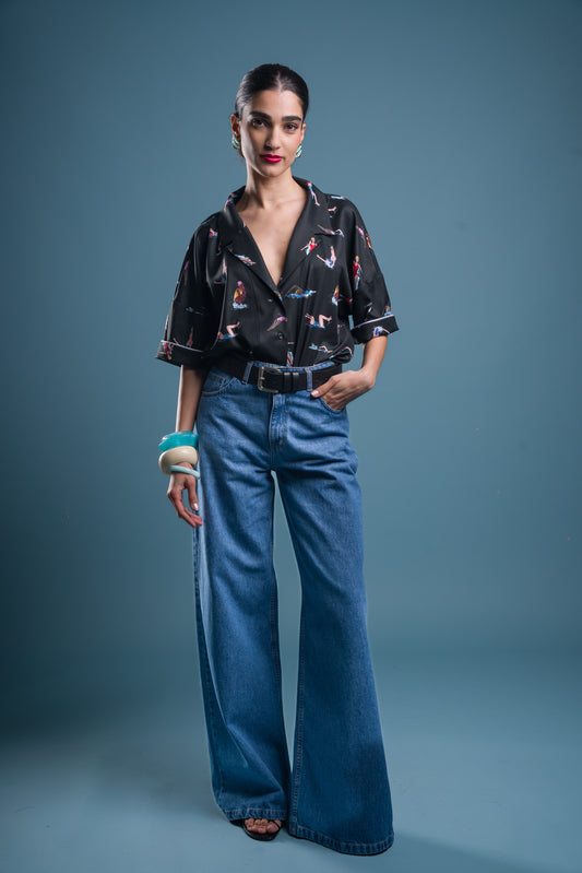 LORY WIDE LEG JEANS