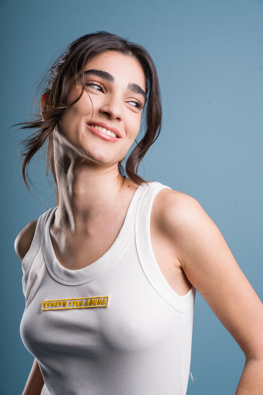 ANNIE WHITE TANK TOP